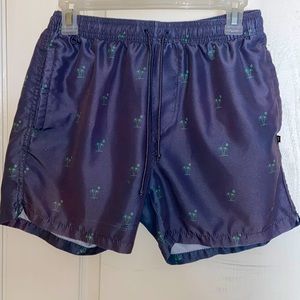 Mens swim shorts size medium cute small design from cotton on